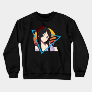 Ui and Jun's Supportive Harmony K-on! Sisterly Band Bond Shirt Crewneck Sweatshirt